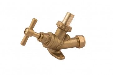 Backplate Bib Tap With Double Check Valve