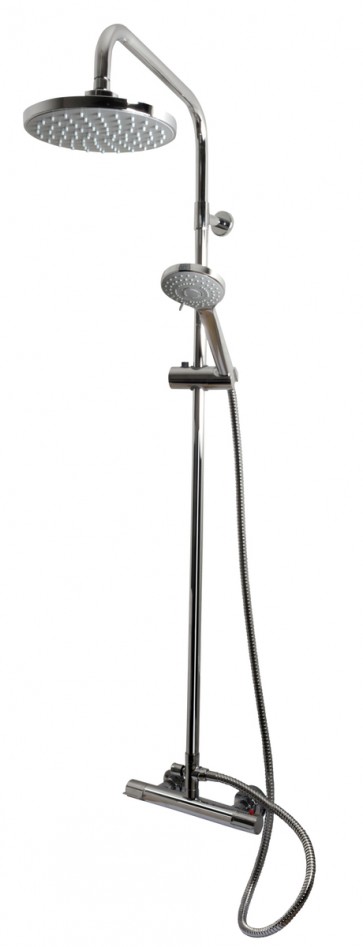Thermostatic Round Head Complete Shower
