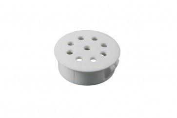 Mini Round Ventilator - White