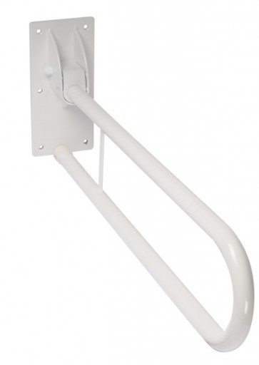 Hinged Support Rail Ms - White