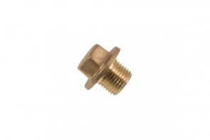 Brass Flanged Plug 1/8