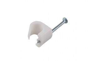 Nail On Pipe Clip 8mm