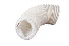 Flexible Ducting - White 1M x 4"