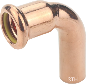 Copper Press 90 Degree Street Elbow for Gas