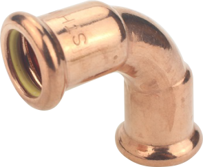 Copper Press 90 Degree Equal Elbow for Gas