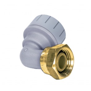 POLY STH - 15MM X 1/2" BENT TAP CONNECTOR