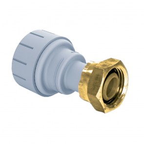 POLY STH - 15MM X 1/2" STRAIGHT TAP CONNECTOR